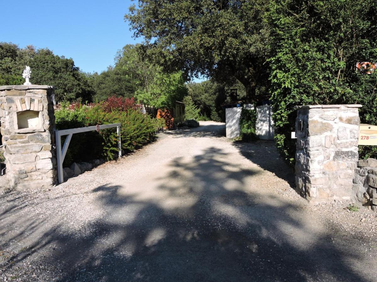 Gites De Plos Appart Chalet Piscine Spa Anduze Eksteriør billede