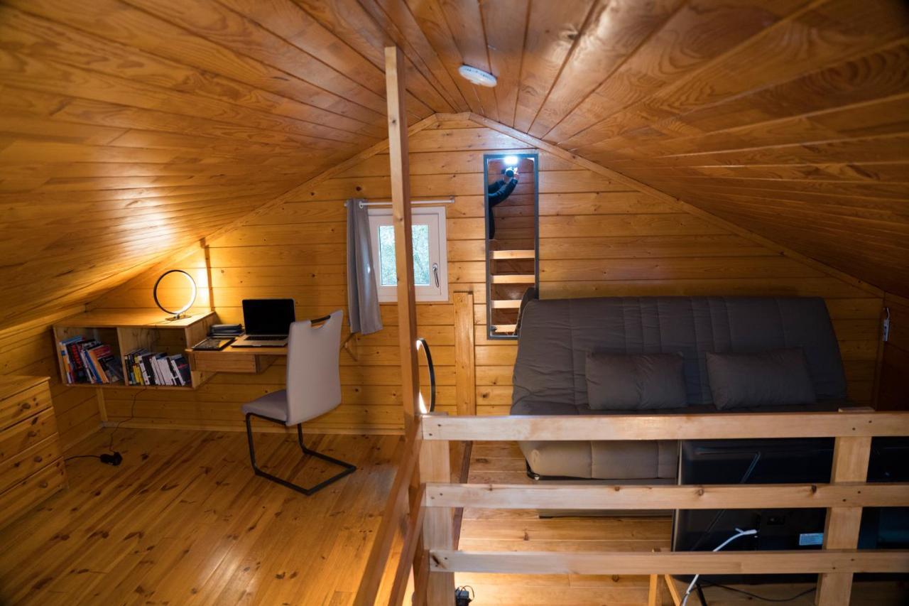Gites De Plos Appart Chalet Piscine Spa Anduze Eksteriør billede