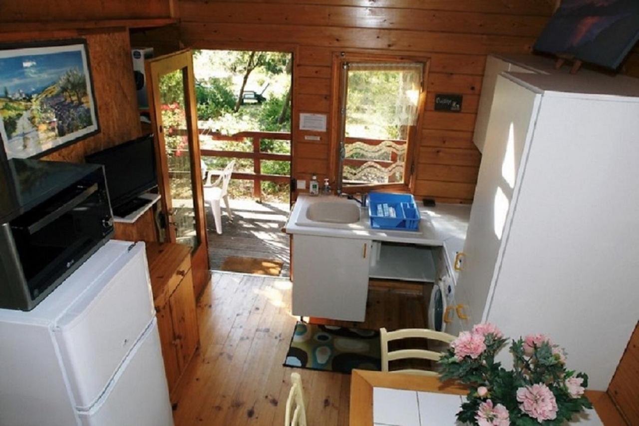 Gites De Plos Appart Chalet Piscine Spa Anduze Eksteriør billede
