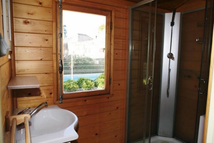 Gites De Plos Appart Chalet Piscine Spa Anduze Værelse billede